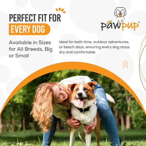 PAWPUP Dog Towel Super Absorbent Microfiber Pet Towel for Dogs, Cats and Other Pets (140x70 cm, Brown) - Image 6